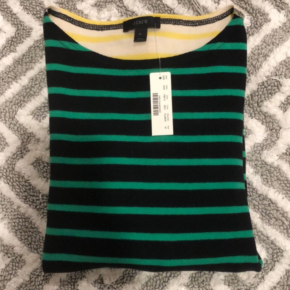 JCrew Multi-Color Stripe Long Sleeve - Picture 4 of 4